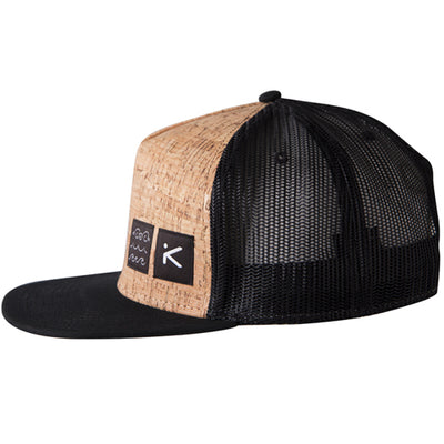 HERITAGE Meshback Hat - Black / Cork