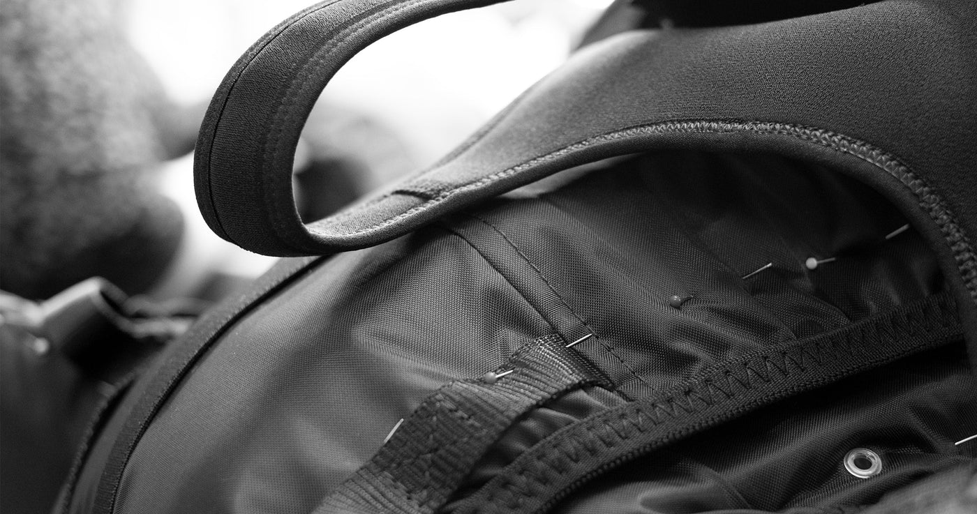 Process-of-sewing-canoe-slalom-PFD