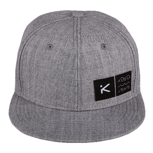 HERITAGE Snapback Hat - Heather Grey
