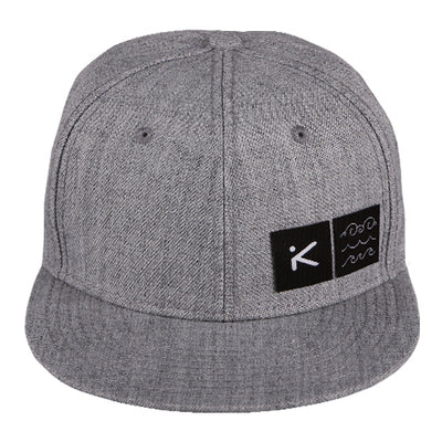 HERITAGE Snapback Hat - Heather Grey